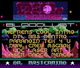 Bloodlust 01 (1991) by Laser Dance