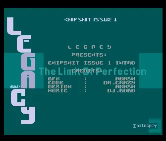 Chipshit 01 Intro (1992) by Legacy