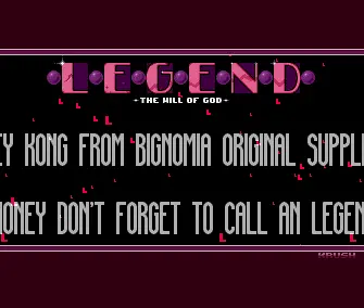 Donkey Kong (1992) by Legend