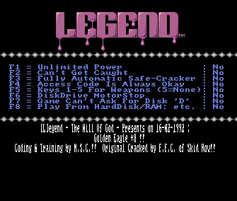 Golden Eagle +8 (1992) by Legend