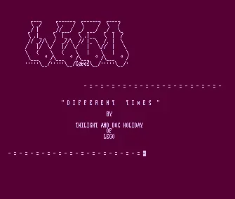 Different Times (1993) by Lego