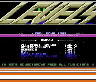 Muzax and Tooldisk (1988) by Level 4
