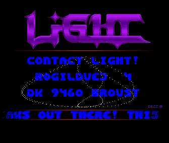 Diskmag Announcement (1989) by Light