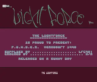 P.O.W.D.E.R (1997) by Lightforce