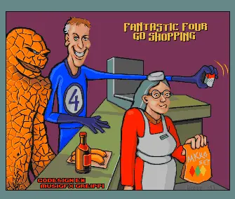 Fantastic Four Go Shopping (1998) by Limbo