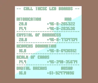 BBS Intro (1995) by Limited Edition