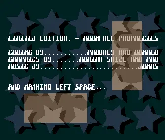 Moonfall Prophecies (1992) by Limited Edition