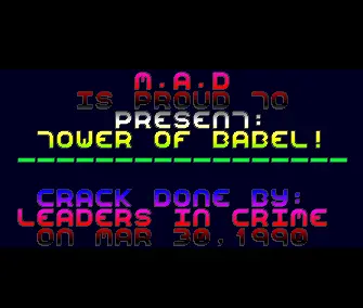 Tower of Babel (1990) by MAD