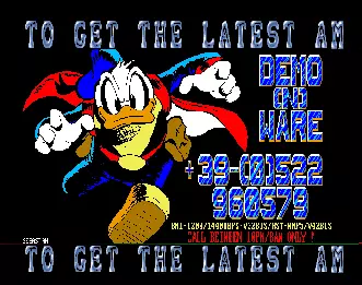 Sebastian - Demo N Ware BBS Intro (1990) by independent