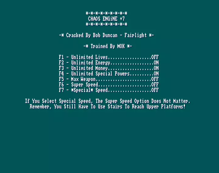 Mok - Chaos Engine +7 (1993) by independent