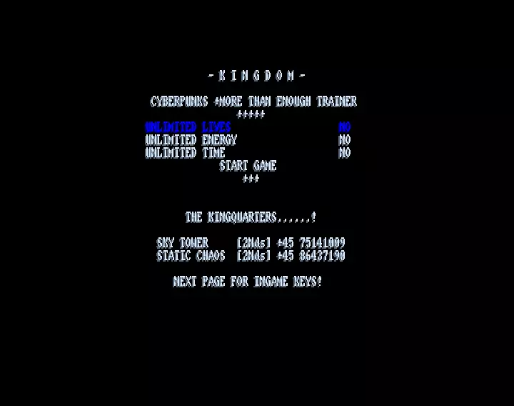 Cyberpunks (1993) by Kingdom