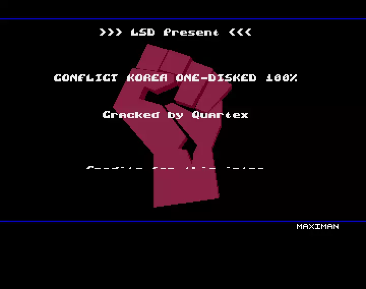 Conflict Korea One-Disked (1991) by LSD