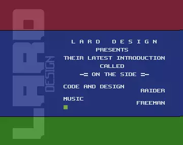 On the Side (1993) by Lard Design