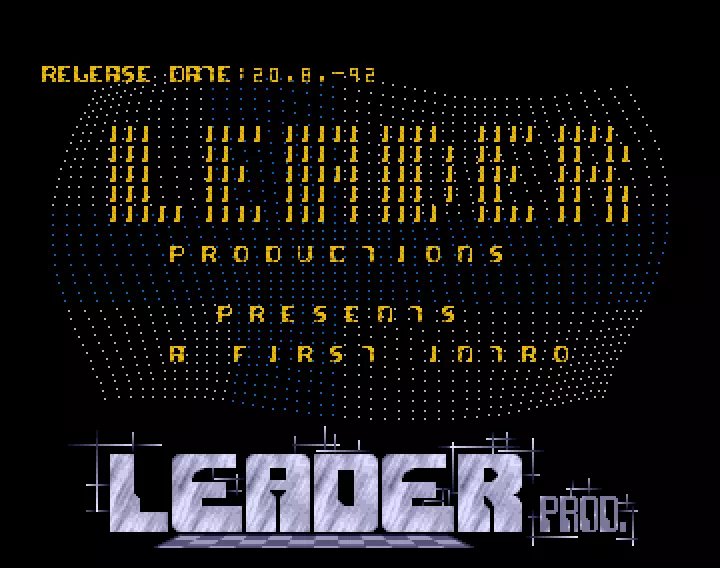 First (1992) by Leader Productions