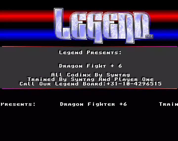 Dragon Fighter +6 (1990) by Legend
