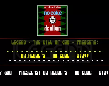 Dr Alban's No Coke Mix (1991) by Legend
