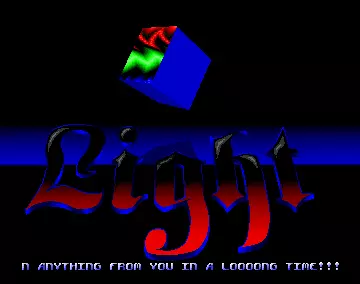 One Pixel RGB Plasma on a Cube (1991) by Light