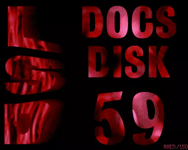 Doc Disk 59 (1995) by LSD