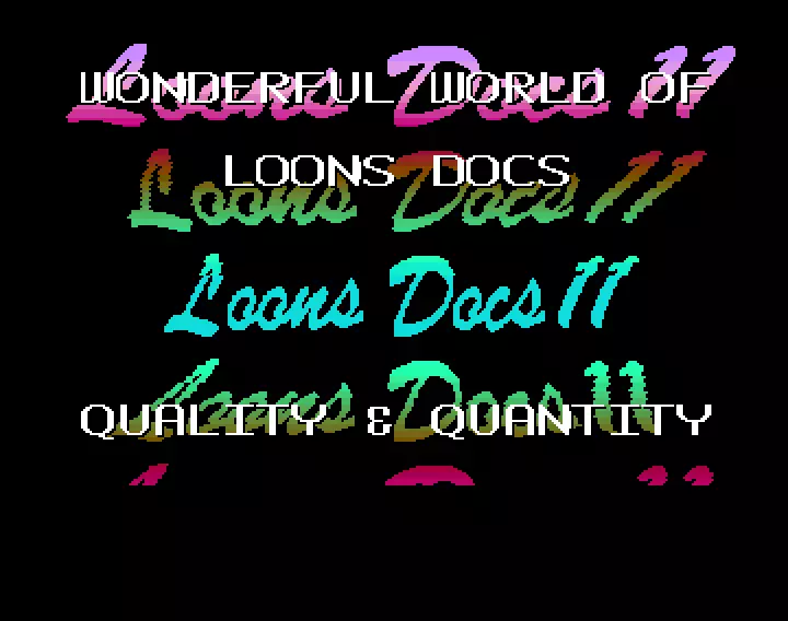 Docs 11 Intro (1993) by Loons