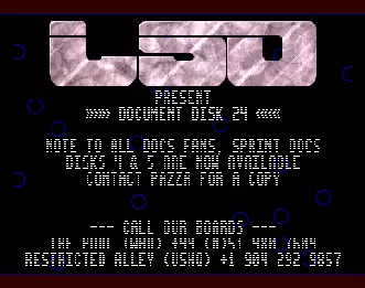 Doc Disk 24 (1991) by LSD