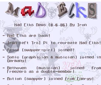 2 Fuck da Glenz Preview (1994) by Mad Elks