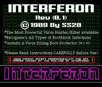 Interferon v0.1 Intro (1988) by Magnetic Fields