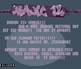 Sweden's National Day (1993) by Majic 12