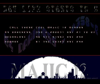 Finnish HQ BBS Intro (1990) by Majic 12