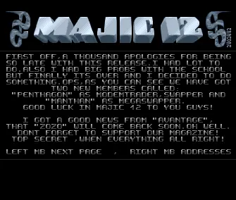 New Members Inftro (1992) by Majic 12