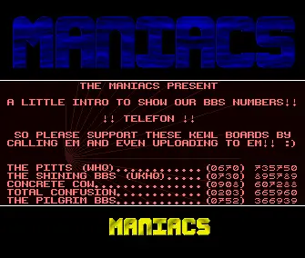 Telefon (1994) by Maniacs
