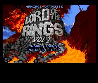 Lord of the Rings Ingame Sounds (1991) by Maniacs of Noise