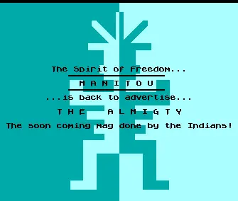 Almighty Advertisement (1992) by Manitou