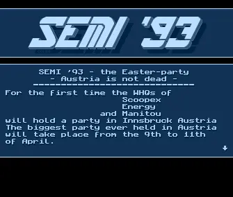 Semi 93 Invitation Intro (1992) by Manitou