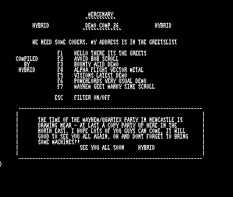 Demo Comp 26 (1989) by Mercenary