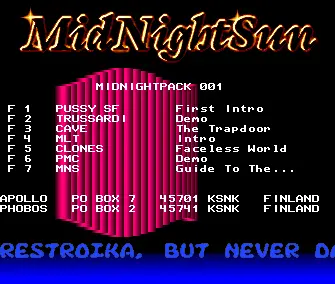 Midnightpack 01 (1989) by Midnightsun