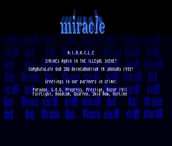 3rd Reincarnation (1994) by Miracle (new)