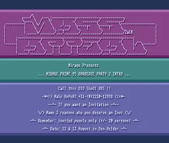 Prime 95 Barbeque Party 2 Intro (1994) by Mirage