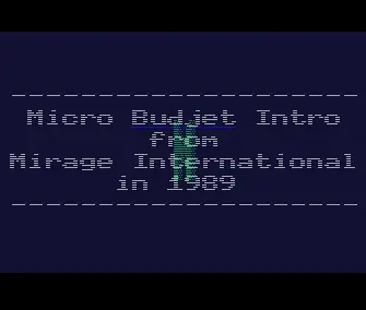 Cow 05 Intro (1988) by Mirage International