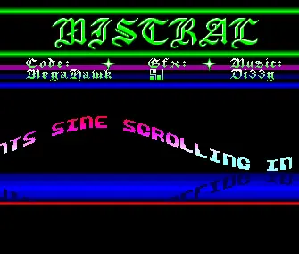 Sine Scrolling (1989) by Mistral
