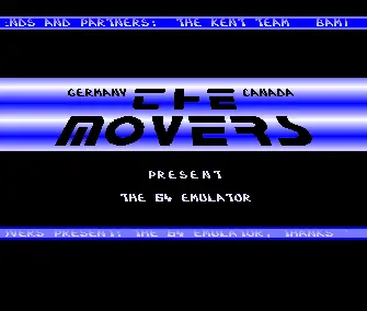 C64 Emulator (1987) by Movers, The