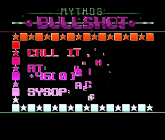 Bullshot BBS Intro (1991) by Mythos