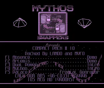 Compact Pack 10 (1990) by Mythos