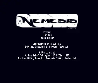Titus the Fox (1992) by Nemesis