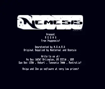 Agony (1992) by Nemesis