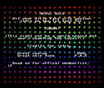 Cuban (1993) by Nerve Axis
