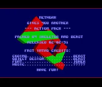 Action Pack Intro (1991) by Network