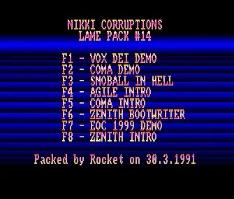 Lame Pack 14 (1991) by Nikki Corruptions