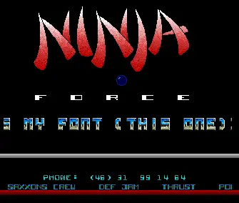 Galactus Intro (1988) by Ninja Force