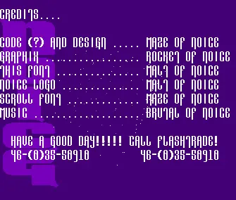 Flash Trade BBS Intro (1992) by Noice