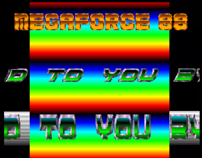 Space Racer - Spreading Intro (1988) by Megaforce